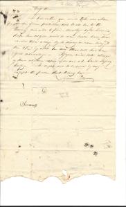 Letter from Lyman Potter to Calvin G. Sutliff